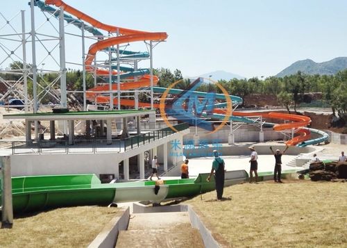 Under-Construction Pictures of An Attractive Water Park Project in Europe