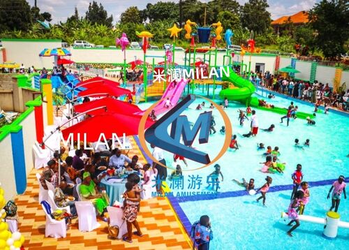 ENJOY IN WATER ! Our Water Play Park In Uganda