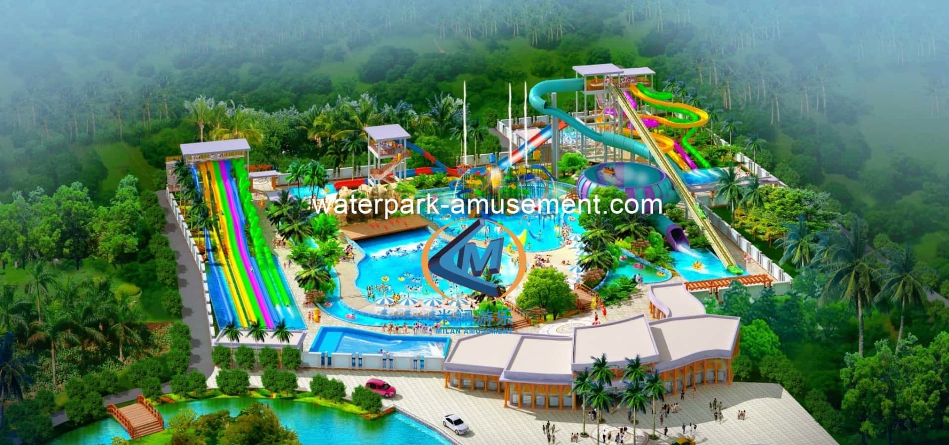 Kualitas Peralatan taman hiburan air pabrik