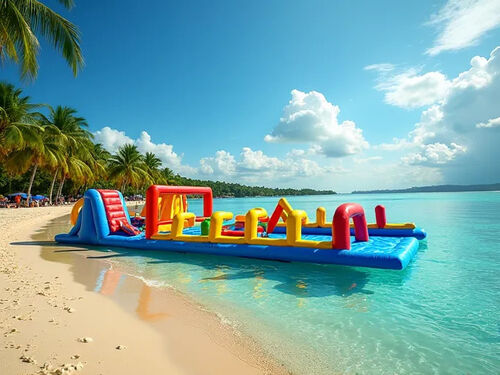 Latest company blog about Singapores Hydrodash Expands Floating Water Park Attractions