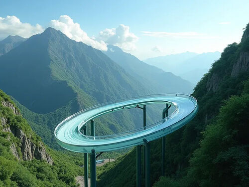 Dernier blog de l'entreprise La glissière de verre de montagne s'ouvre, offrant aux amateurs de sensations fortes une descente de trois kilomètres