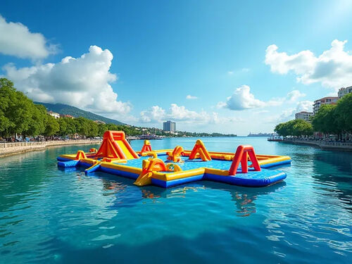 Letzter Firmenblog über Inflatable Water Parks Drive Waterfront Revitalization Efforts