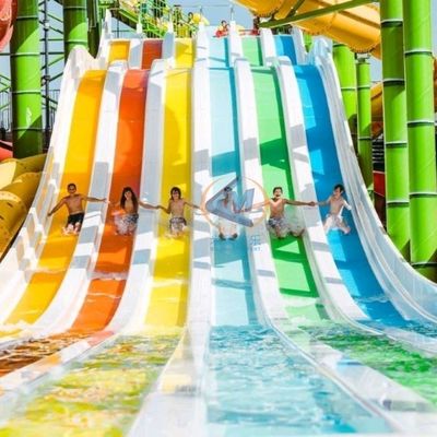 Good price Customized Interactive Racer Slide Thrilling With 10-18M Platform Height online