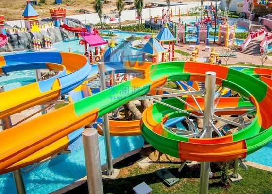 Ein guter Preis. Glatte Oberfläche Spiral Wasserrohrrutsche Wasser Offene Spiralrutsche für Teenager Online