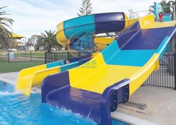 Prezzo buono Scivolo per piscina in vetroresina con altezza di 2,8 m per piscina residenziale in linea