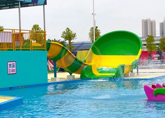 Bon prix Toboggan aquatique Boomerango de 1,9 M de haut, grand splash, Boomerango pour enfants en ligne