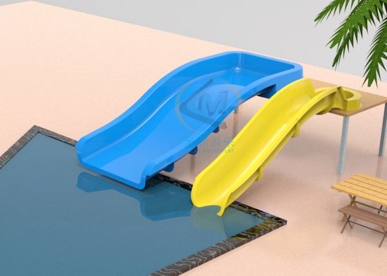 Ein guter Preis. 1.5M Hohe kommerzielle Poolrutschen für Kinder Freizeit Online