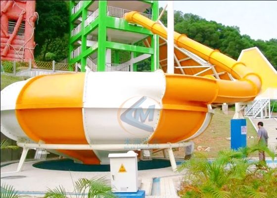 Adults Water Bowl Slide 12.5M Height For Amusement Park Restort Place