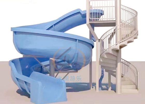 Bom preço Escorrega de água espiral de alta durabilidade para resort de hotel, vila e quintal on-line