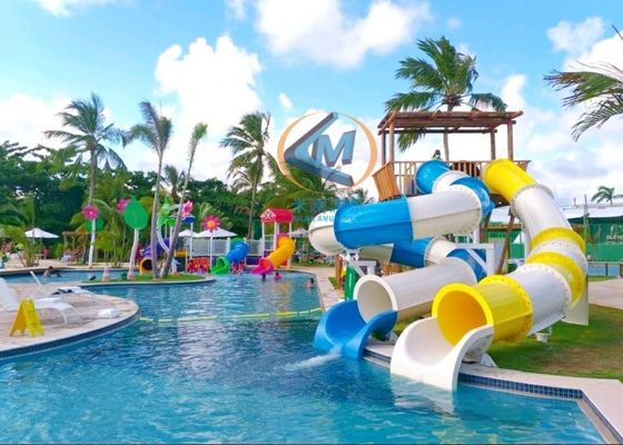 Ein guter Preis. Anti-ultraviolettes Kinder-Wasserpark Vergnügungspark-Rutsche Ausrüstung Glasfasermaterial Online