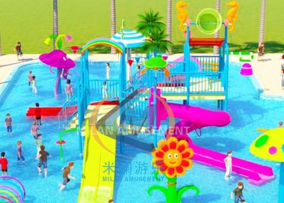 Goede prijs. Kleurrijke waterwedstrijden Waterhuis voor kinderen Speelbad In pretpark online