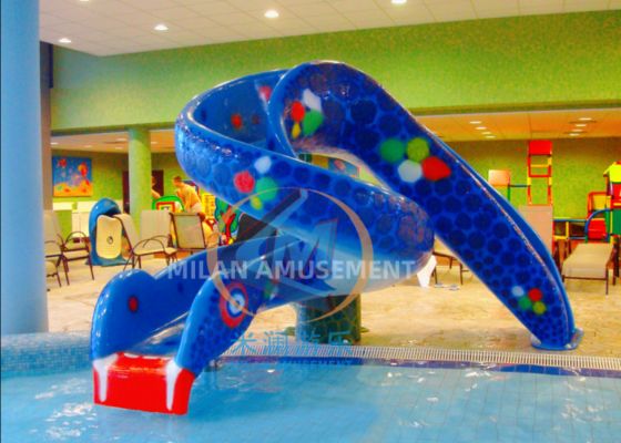 Bon prix Matériau en fibre de verre Les enfants serpent glisse hauteur 2,5m Pour le parc aquatique Hôtel piscine du jardin en ligne