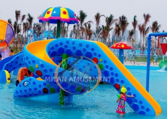Good price 2.5m Height Water Play Equipment Kids Snake Amusement Park Water Slide For Indoor Outdoor Use online