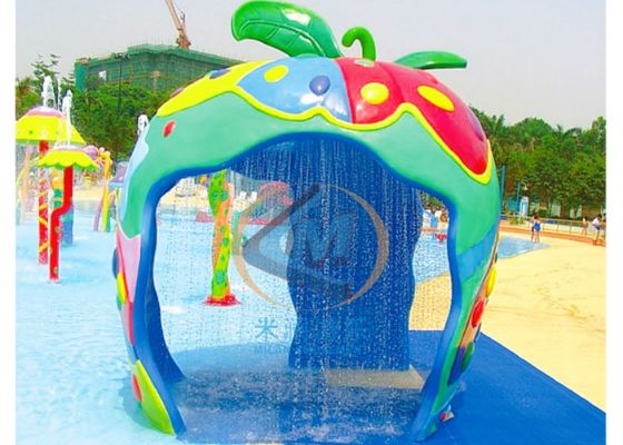 Prezzo buono Parco giochi commerciale Splash Pad Facile installazione per parco divertimenti acquatici in linea