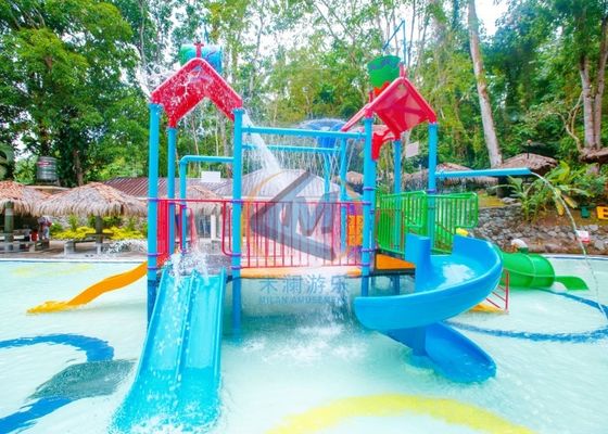 Goede prijs. Eenvoudige installatie commerciële speeltuinapparatuur waterspeelhuis voor kinderen online