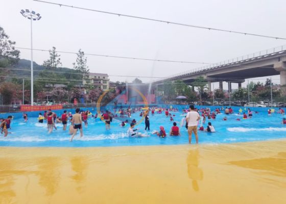 Good price Theme Park Water Surfing Machine Central Control 1.8m Depth For Public online