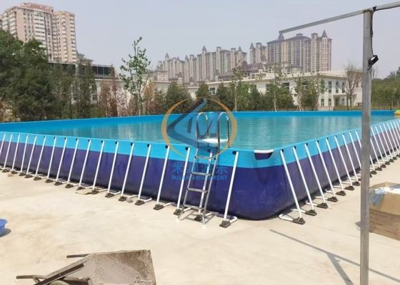 Goede prijs. Pretpark PVC Zeildoek Zwembad 60x40m Waterdicht Voor Volwassenen en Kinderen online