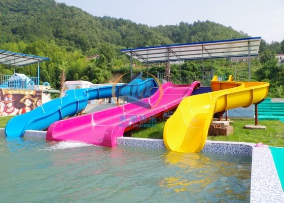 Good price FRP Material Childrens Water Slide 2.0m Height For Indoor Outdoor Use online