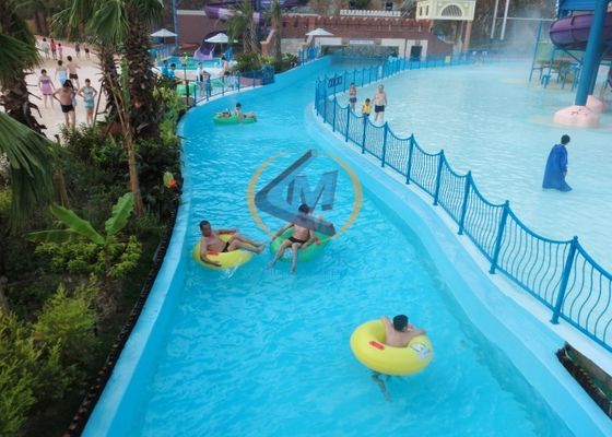 Goede prijs. 70m Lange Lazy River met 30kw Duwpomp voor Binnen- en Buitenwaterpark Ontspanningsrivier online
