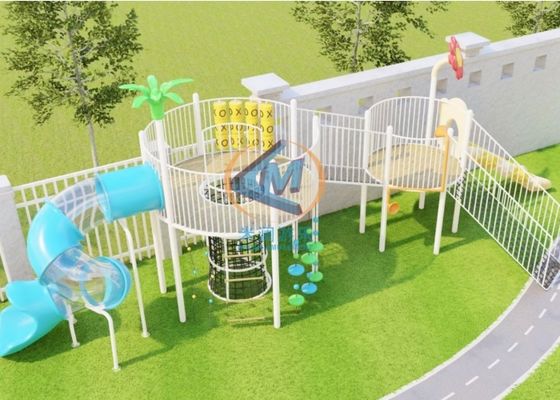 Good price 1300x760cm Outside Play Sets Anti Slippery Play Ground Equipment online