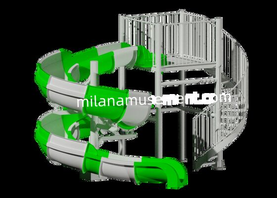 Harga bagus Fiberglass Single Water Slide Mudah dipasang dengan kualitas tinggi on line