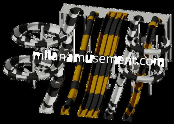 Bon prix Belle fonctionnalité : toboggan aquatique de parc aquatique avec matériau en fibre de verre à vendre en ligne