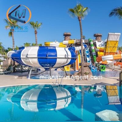 Ein guter Preis. 12,5 m hoher FRP-Wasserbeckenrutsche mit 12+ Jahren Lebensdauer für Wasserparks Online