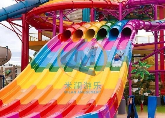 Harga bagus Seluncuran Air Taman Hiburan Warna Lurus Tersedia Untuk Kesenangan on line