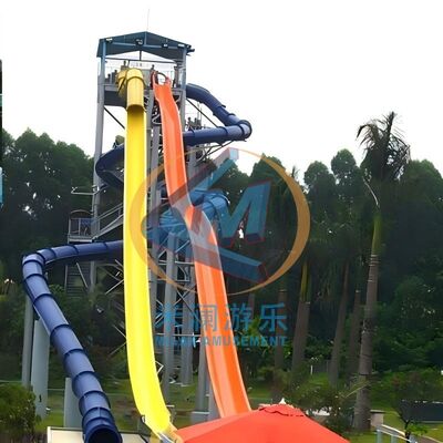 Goede prijs. Kleurrijke spannende waterslide voor commerciële wedstrijd online