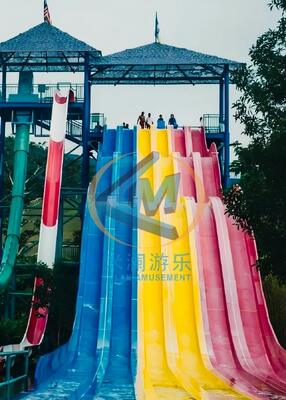 Bon prix Personnalisé Couleur et Durable Adultes Corps d'eau Slide de course en ligne