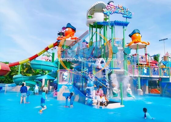 Goede prijs. Prachtig waterpark en speeltuin met glijbaan voor kinderen online