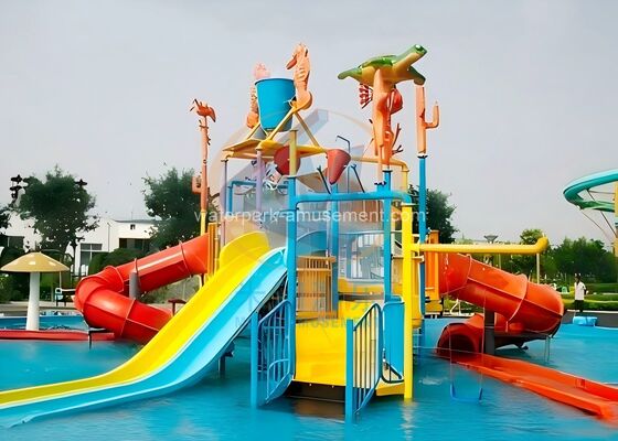 Ein guter Preis. Kleines interaktives Watet-Haus für Wasserparkgeräte Online