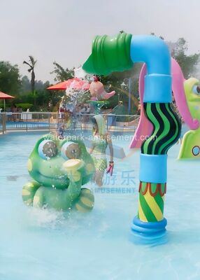 Ein guter Preis. Attraktive bunte Wasserratte Wasserrutschbahn für Wasserzentrum Online