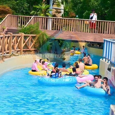 Buen precio Máquina de juego de río de ocio acuático de piscina de surf de olas con tubo en línea