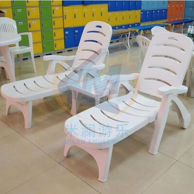 Giá tốt Trò chơi ngoài trời giải trí ghế dài nhựa gấp cho bể bơi trực tuyến