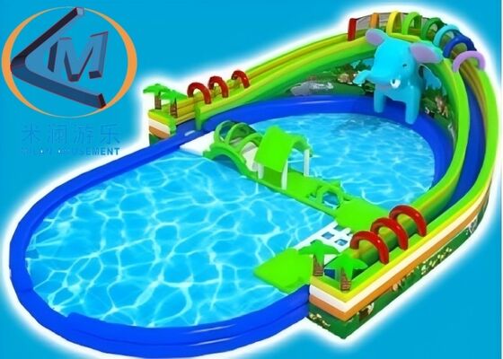 Bom preço Equipamento de parque aquático inflável Parque infantil de esqui aquático on-line