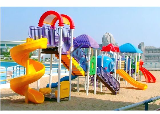 Giá tốt Thiết bị kết hợp slide sân chơi ngoài trời không sử dụng điện trực tuyến