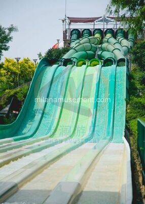 Bon prix Toboggan aquatique droit ouvert de plus de 15 m en ligne